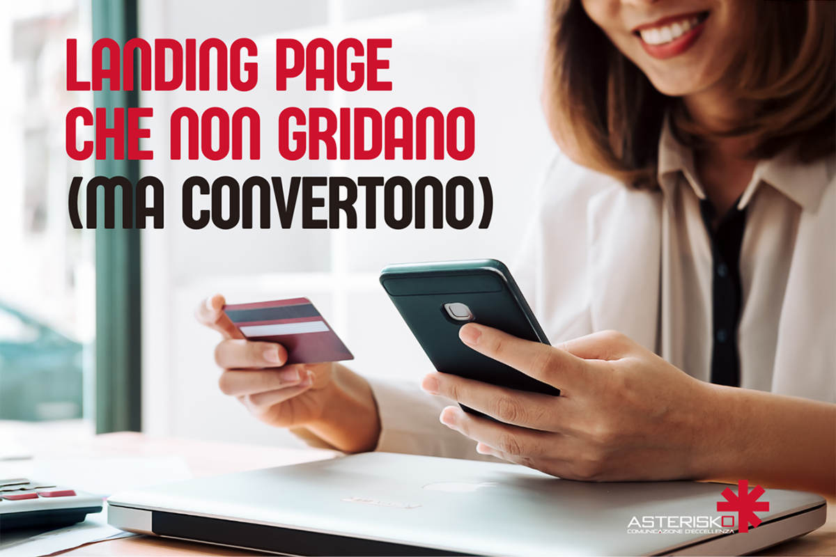 Landing PAge che non gridano